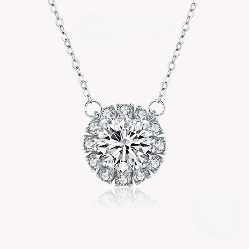 925 Sterling Silver Ponto de Luz Necklace