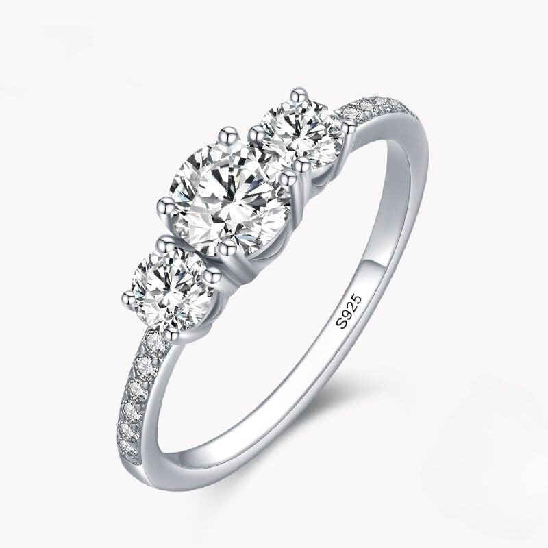 925 Silver Engagement Ring