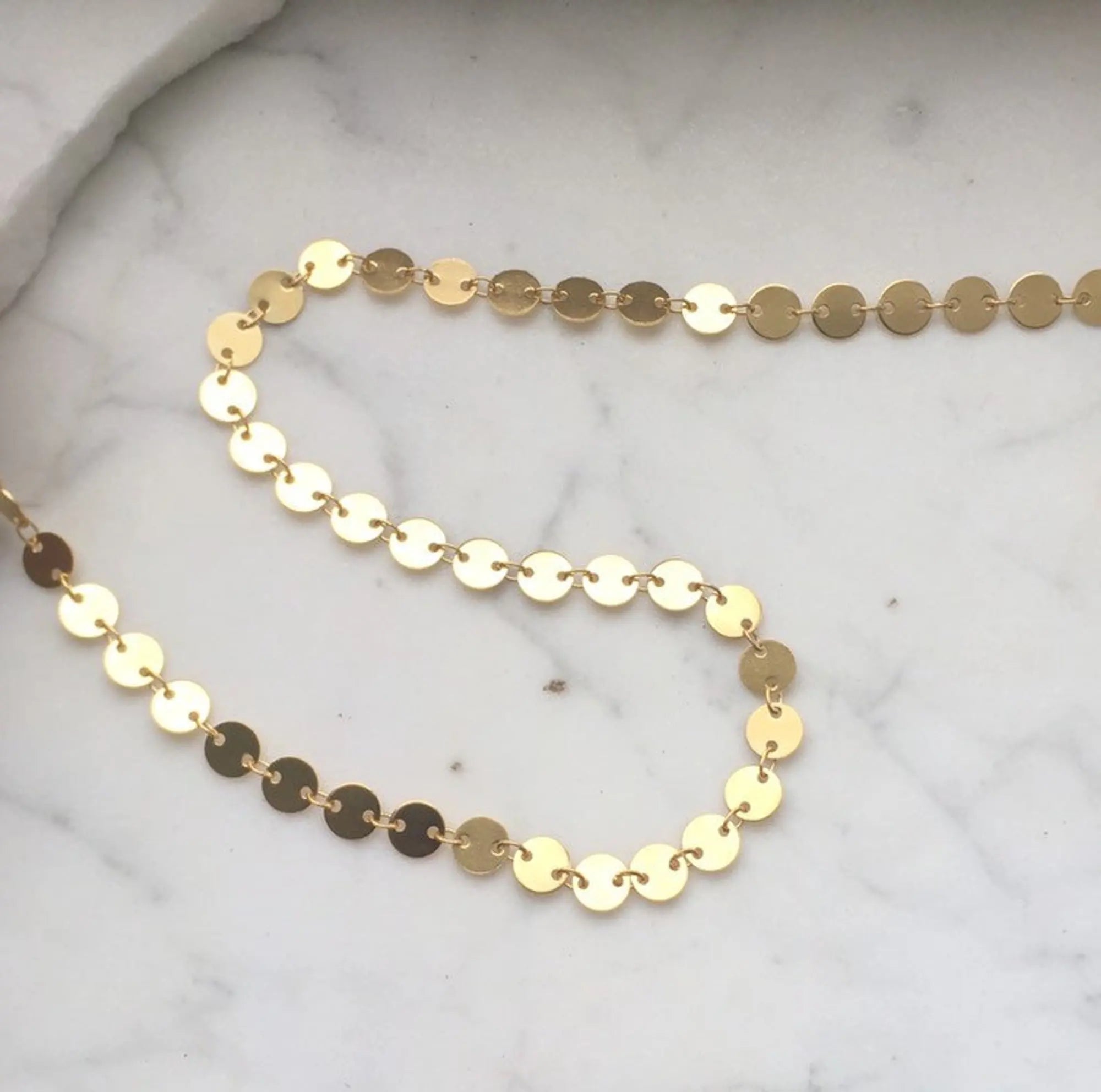 18k Gold-Plated Minimalist Choker Necklace