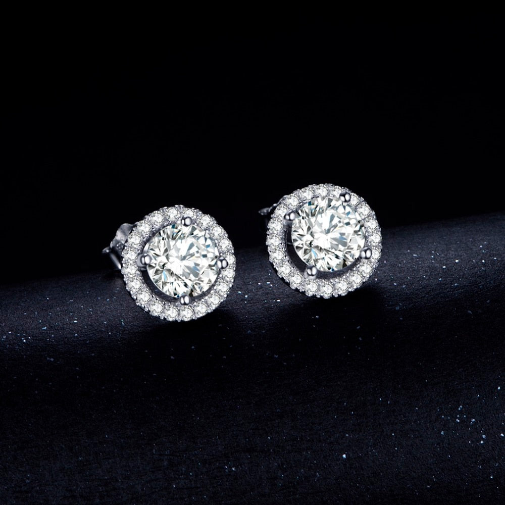 Sterling Zirconia Earrings in 925 Sterling Silver