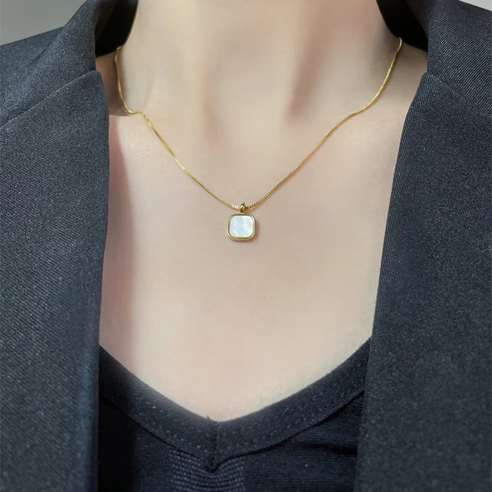 18k Gold-Plated Twisted Snake Chain Necklace