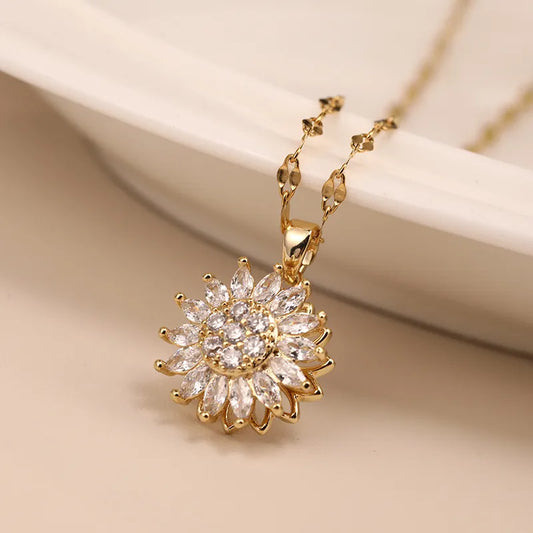 Sunflower Necklace