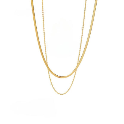 Mixed Necklace Gold-Plated