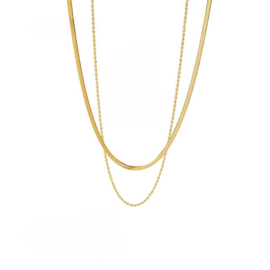 Mixed Necklace Gold-Plated