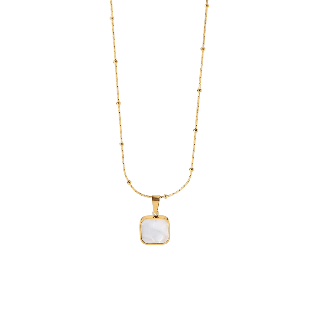 18k Gold-Plated Twisted Snake Chain Necklace