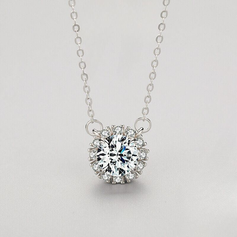 925 Sterling Silver Ponto de Luz Necklace