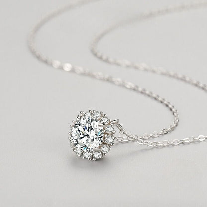 925 Sterling Silver Ponto de Luz Necklace