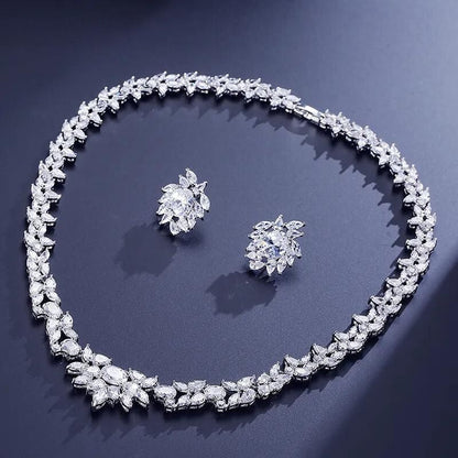 White Gold Princess Jewellery Set