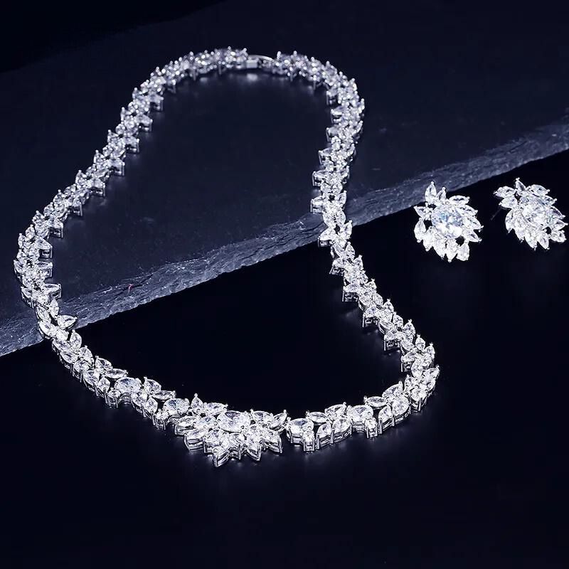 White Gold Princess Jewellery Set