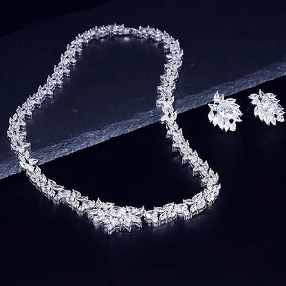 White Gold Princess Jewellery Set
