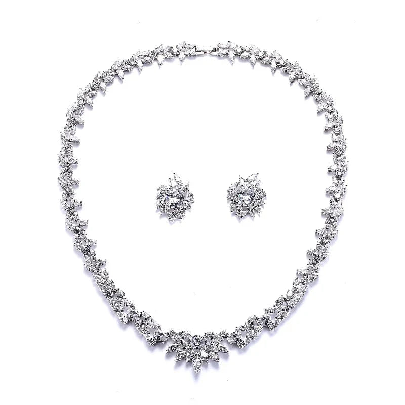 White Gold Princess Jewellery Set