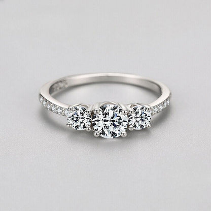 925 Silver Engagement Ring