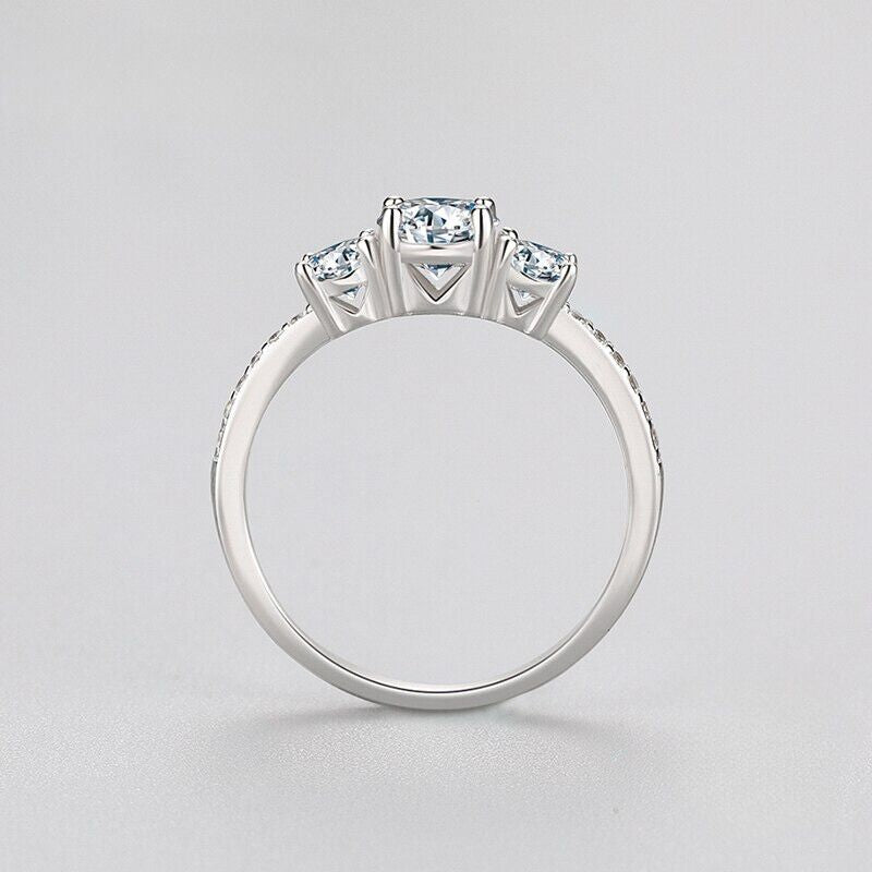 925 Silver Engagement Ring
