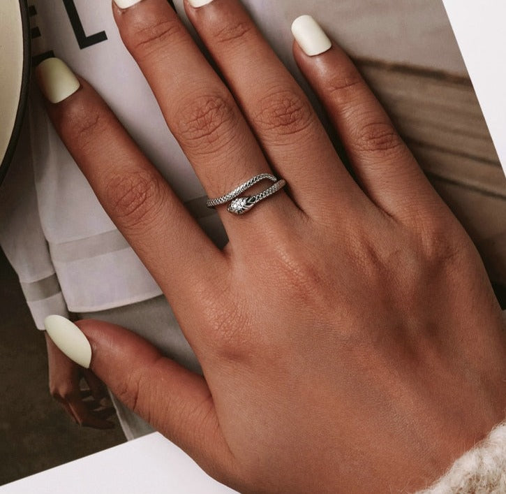 Adjustable Serpent Ring