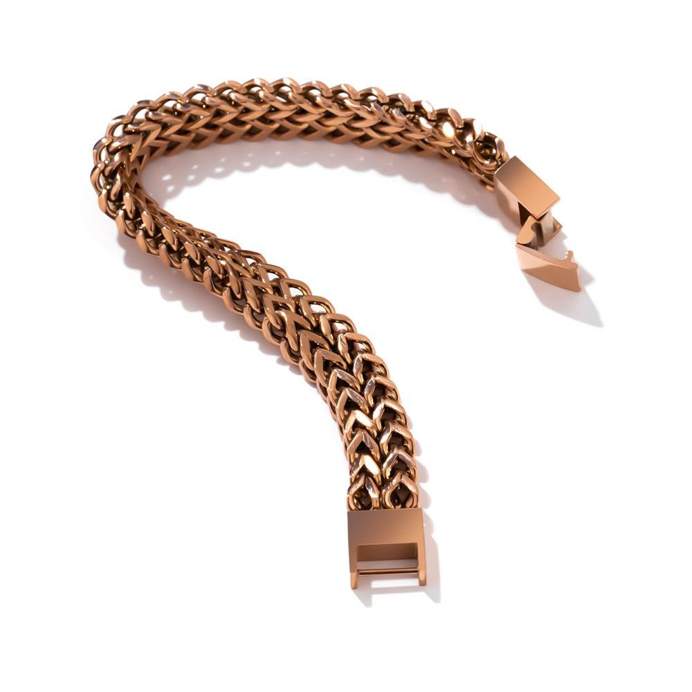 18k Gold Plated Cuban Link Bracelet for Women – Exclusive Design