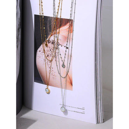 18k Gold-Plated 3-Piece Exclusive Necklace Set
