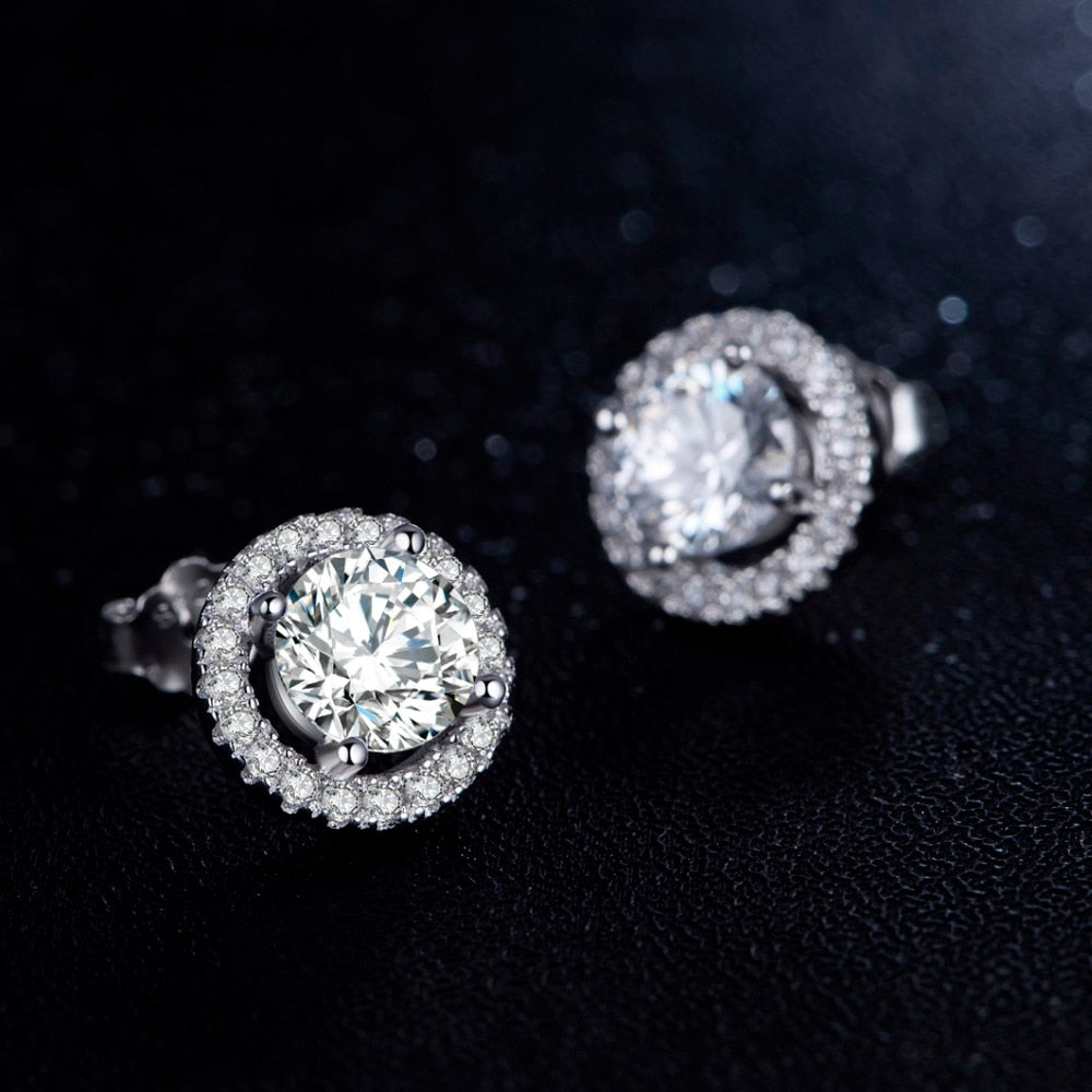 Sterling Zirconia Earrings in 925 Sterling Silver