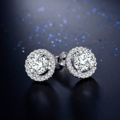 Sterling Zirconia Earrings in 925 Sterling Silver