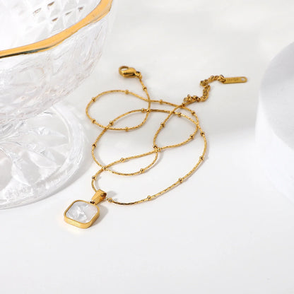 18k Gold-Plated Twisted Snake Chain Necklace