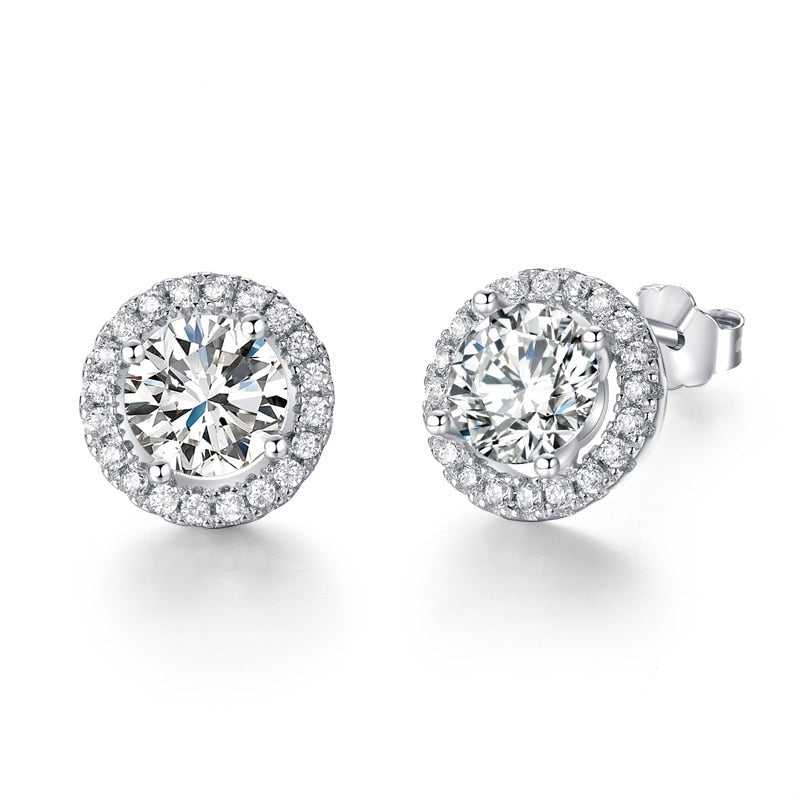 Sterling Zirconia Earrings in 925 Sterling Silver