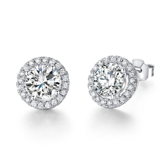 Sterling Zirconia Earrings in 925 Sterling Silver