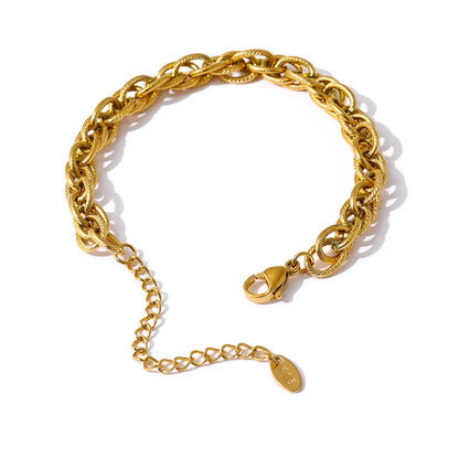 18k Gold-Plated Maritime Chain Necklace