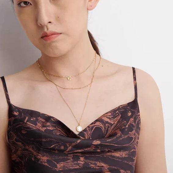 18k Gold-Plated 3-Piece Exclusive Necklace Set