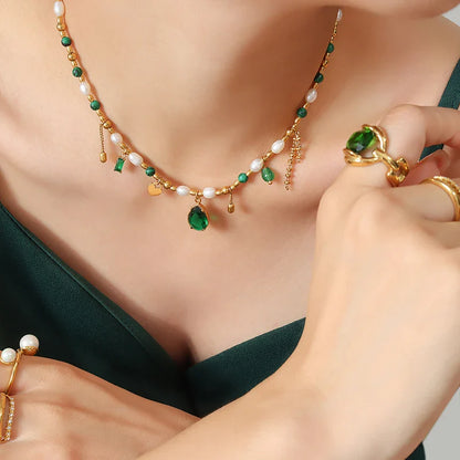 18k Gold-Plated Ancestral Sun Pendant Necklace