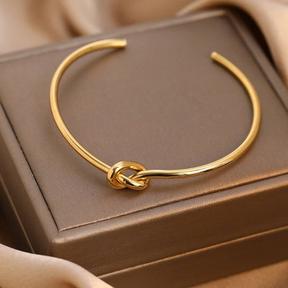 18k Gold-Plated Bangle