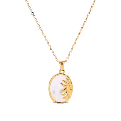 Celestial Stars Necklace in 18k Gold Plating