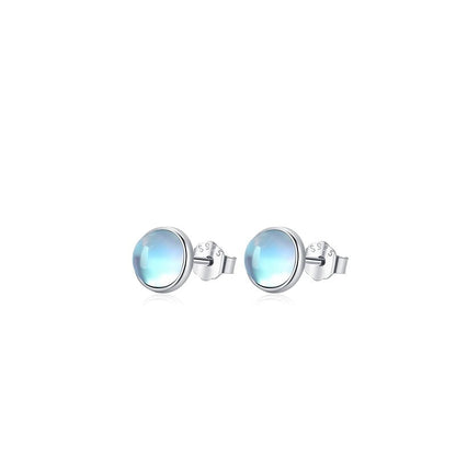 925 Sterling Silver Moonstone Earring