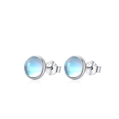 925 Sterling Silver Moonstone Earring