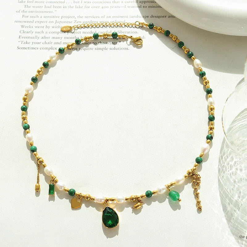 18k Gold-Plated Ancestral Sun Pendant Necklace