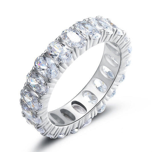 Oval Zirconia Ring