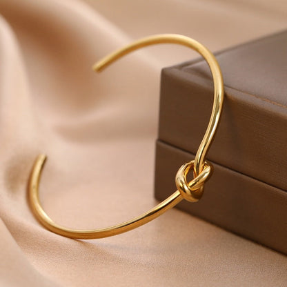 18k Gold-Plated Bangle