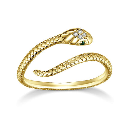 Adjustable Serpent Ring