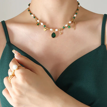 18k Gold-Plated Ancestral Sun Pendant Necklace