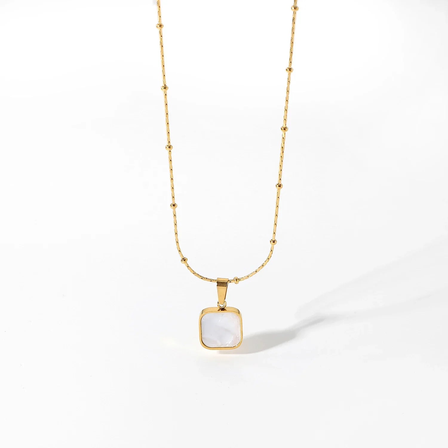 18k Gold-Plated Twisted Snake Chain Necklace