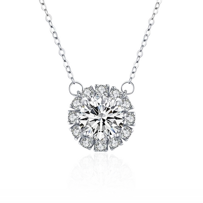 925 Sterling Silver Ponto de Luz Necklace