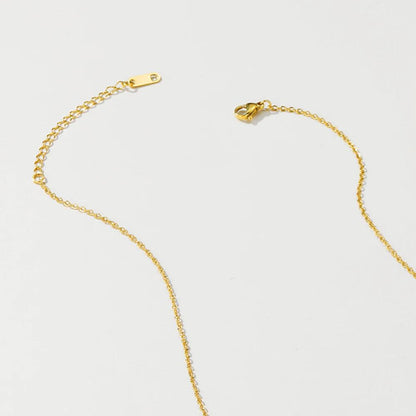 Open Sun Rays Necklace – 18ct Gold-Plated